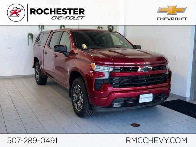 2023 Chevrolet Silverado 1500 RST in Radiant Red Tintcoat — front three-quarter view