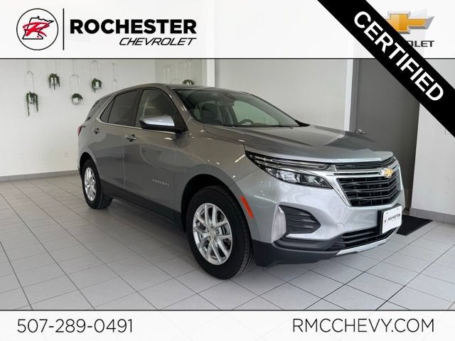 2024 Chevrolet Equinox LT in Sterling Gray Metallic — front three-quarter view
