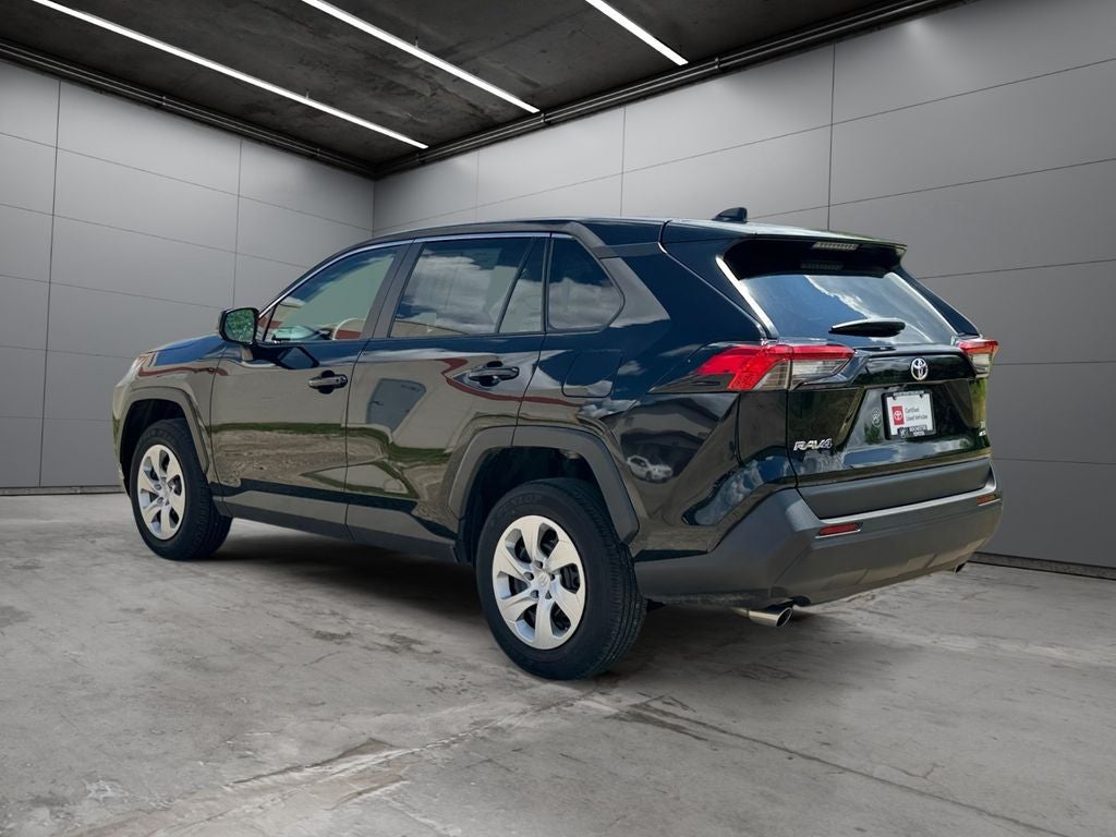 2024 Toyota RAV4 — rear three-quarter view
