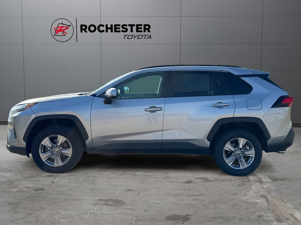 2025 Toyota RAV4 — side profile view