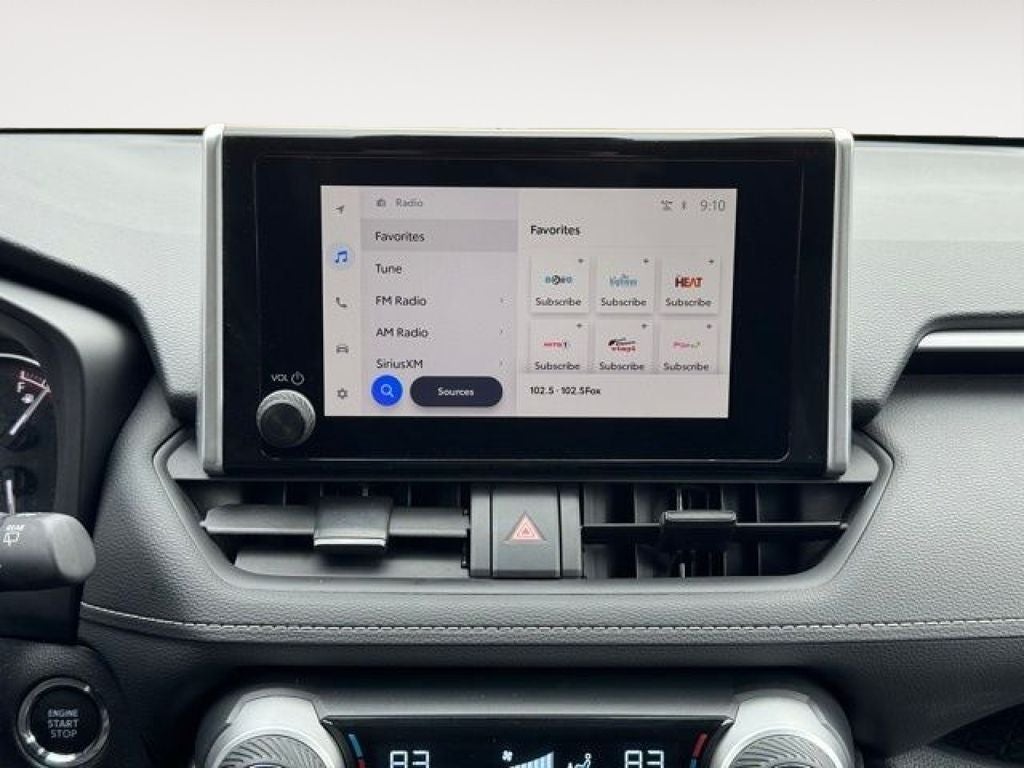 2025 Toyota RAV4 — rear three-quarter view