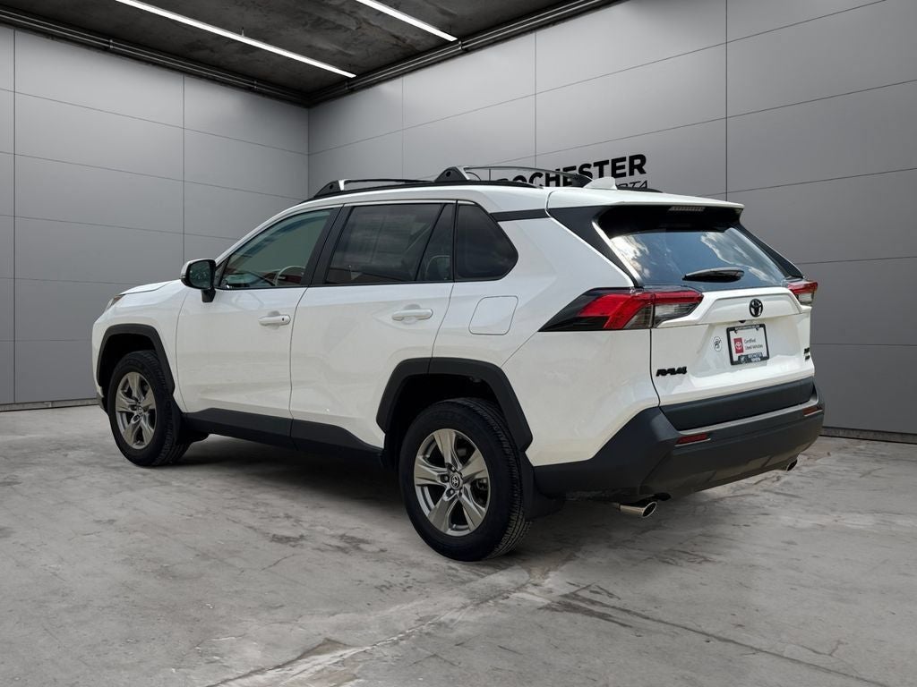 2024 Toyota RAV4 — rear three-quarter view