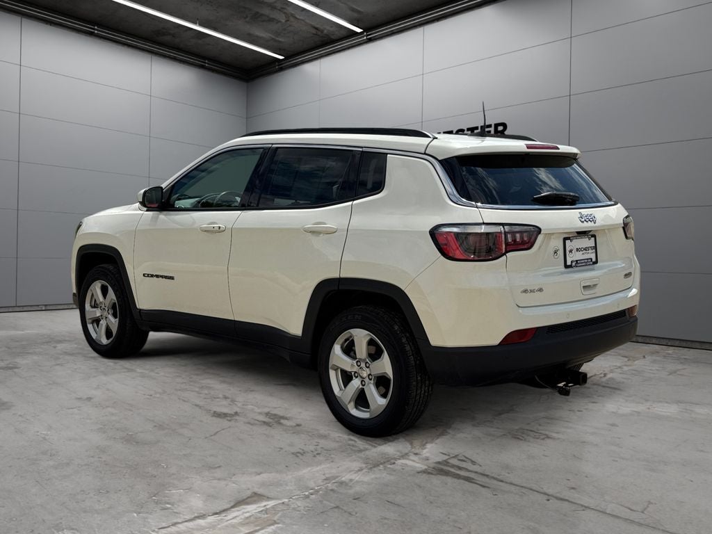 2018 Jeep Compass — rear three-quarter view