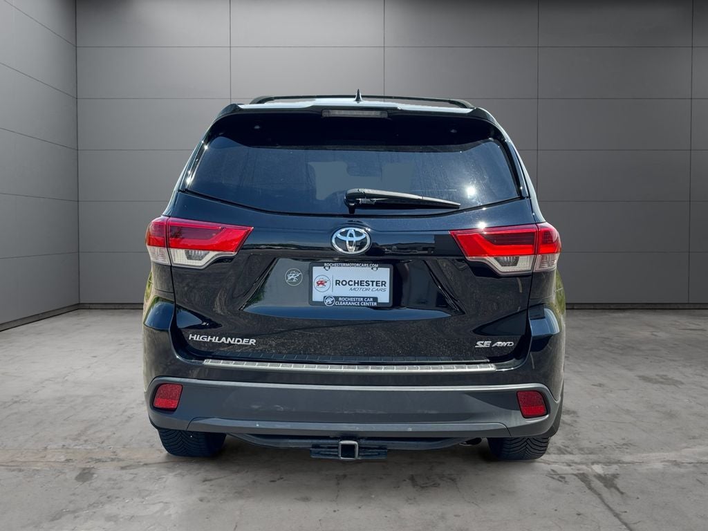 2017 Toyota Highlander — interior view