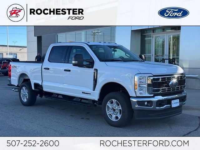 2026 Ford F-350SD XLT w/5th Wheel Prep Pkg in Oxford White — front three-quarter view