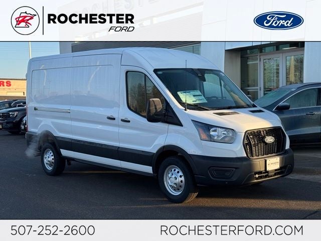 2026 Ford Transit-250 Base in Oxford White — front three-quarter view