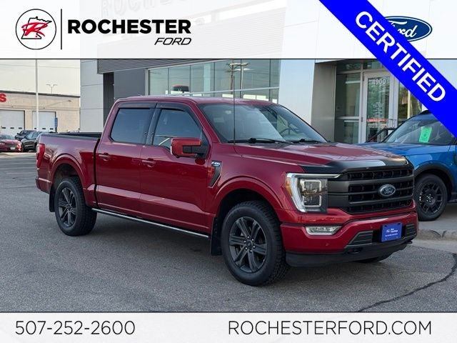 2023 Ford F-150 Lariat in Other — front three-quarter view