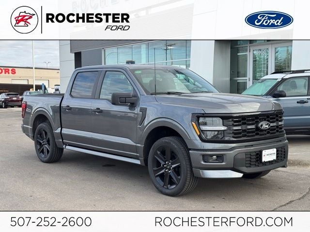 2026 Ford F-150 STX Lobo in Carbonized Gray Metallic — front three-quarter view