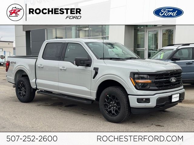 2026 Ford F-150 XLT in Avalanche — front three-quarter view
