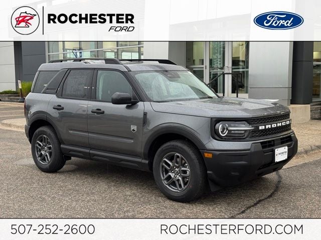2026 Ford Bronco Sport Big Bend in Carbonized Gray Metallic — front three-quarter view