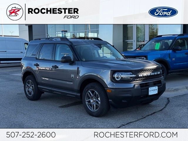 2026 Ford Bronco Sport Big Bend in Carbonized Gray Metallic — front three-quarter view