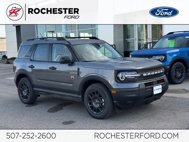 2026 Ford Bronco Sport Big Bend w/Heated Front Seats in Carbonized Gray Metallic — front three-quarter view