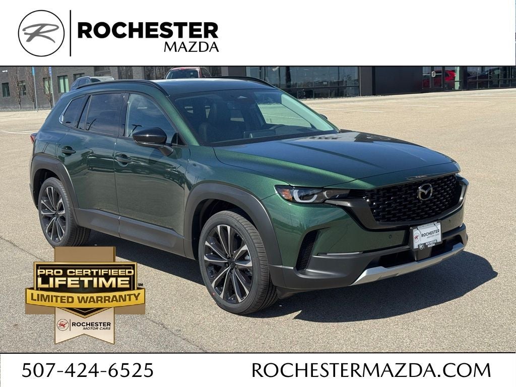 2026 Mazda Mazda CX-50 2.5 Turbo AWD in Cypress — front three-quarter view