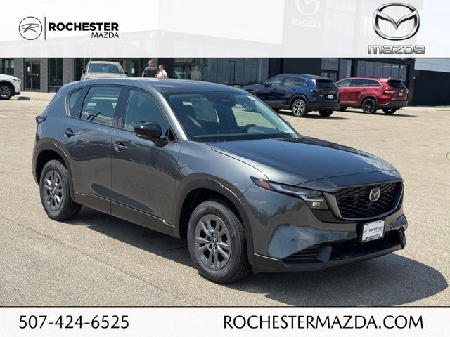 2026 Mazda Mazda CX-5 2.5 S AWD in Machine Gray Metallic — front three-quarter view