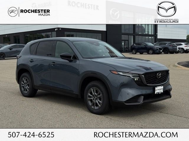 2026 Mazda Mazda CX-5 2.5 S Select AWD in Polymetal Gray Metallic — front three-quarter view