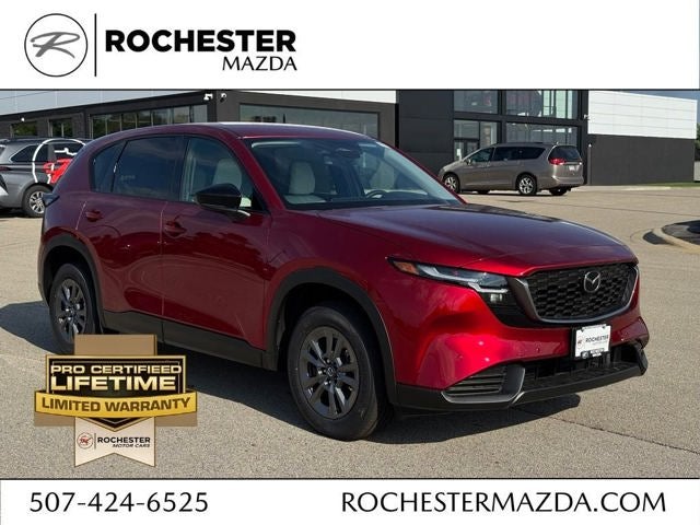 2026 Mazda Mazda CX-5 2.5 S Select AWD in Soul Red Crystal Metallic — front three-quarter view