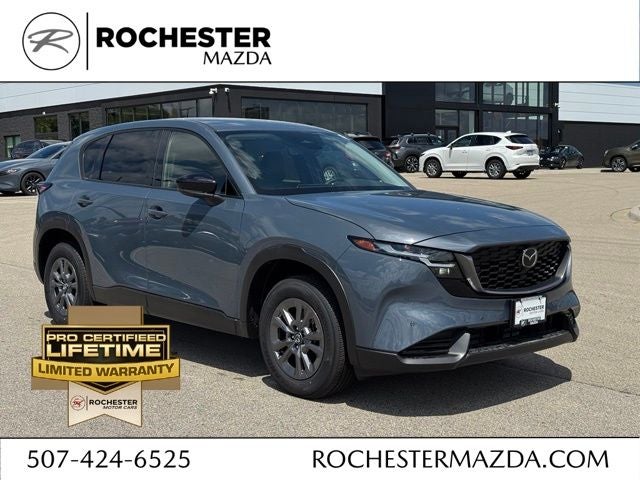 2026 Mazda Mazda CX-5 2.5 S Select AWD in Polymetal Gray Metallic — front three-quarter view