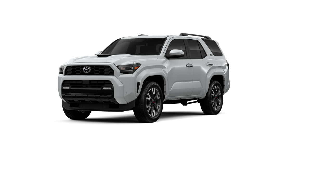 2026 Toyota 4Runner TRD Sport in Wind Chill Pearl — front three-quarter view
