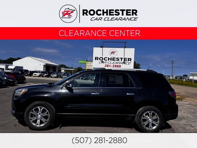 2013 GMC Acadia SLT-1 in Carbon Black Metallic — front three-quarter view
