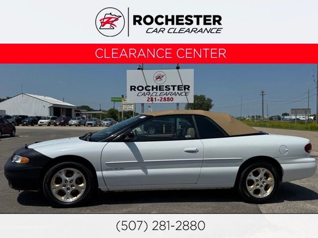 1999 Chrysler Sebring JXi in White — front three-quarter view