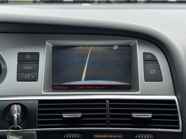 2008 Audi A6 — interior view